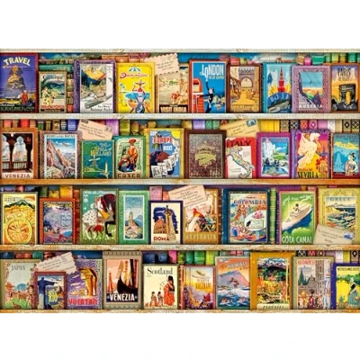 Image of Ravensburger Vintage Library 500 Piece Jigsaw Puzzle for Adults and Kids Age 10 Years Up