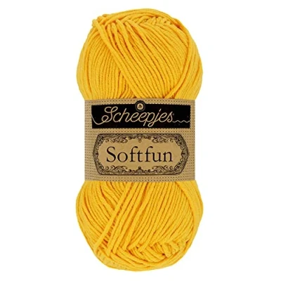 Image of Scheepjes Softfun 2634 Bumblebee Yarn 10x50g