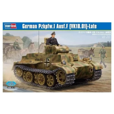 Image of Hobbyboss 1:35 Scale German Pzkpfw.I Ausf F (VK1801) Late Assembly Kit