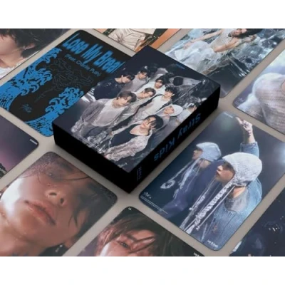 Image of 55Pcs Stray Kids Lomo Cards Lose My Breath New Album Photocards Gift for Fans