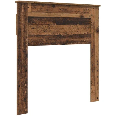 Image of vidaXL Headboard with Old wood 90 cm Engineered