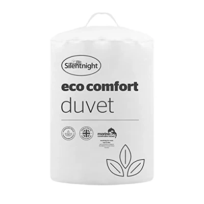 Image of Silentnight Eco Comfort Duvet, 10.5 tog, Double, White, 514811GE