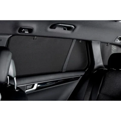 Image of CAR SHADES Set (rear side doors) compatible with Skoda Octavia IV (NX3) HB 5 doors 2020 (2 pieces)
