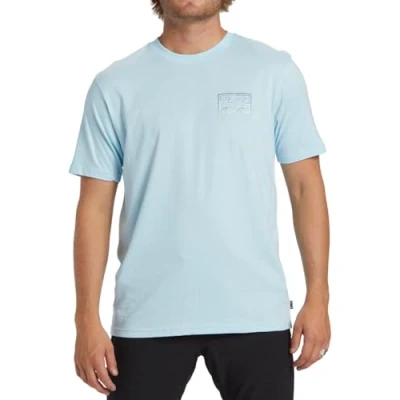 Image of Billabong Short Sleeved T Shirt Crayon Wave SS Men Blue S