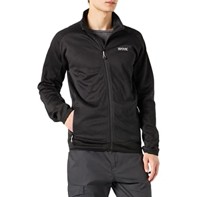 Image of Regatta Men&#039;s Highton Fz Ii Sweater, Black, S