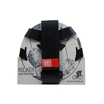 Image of FAHRER Ball Holder for Football, Handball, Basketball Standard Size 5 (Black)