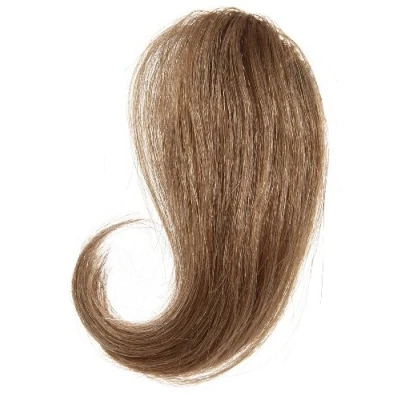 Image of Love Hair Extension Human Hairs Clip In Side Fringe, Colour 8 Mousey Brown