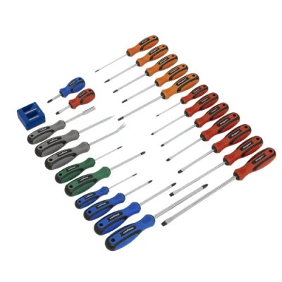 Image of Siegen Soft Grip Screwdriver Set 24pc