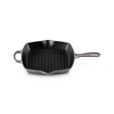 Image of Le Creuset Signature Flint Cast Iron 26cm Square Grillit