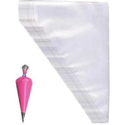 Image of 100 pcs Pastry Piping Bags Disposable Decorating Icing for Frosting Cake Cupcake Cookie