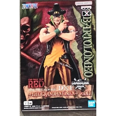 Image of Banpresto DXF Figure Statue Bartolomeo One Piece Film Red The Grandline Men Bart Vol.11 BP19284 Height 17cm