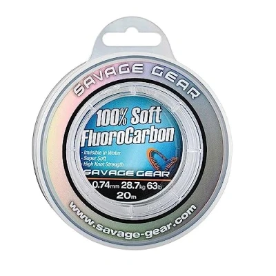 Image of Savage Gear Soft Fluorcarbon Clear 0.33mm (50m) Fluorocarbon