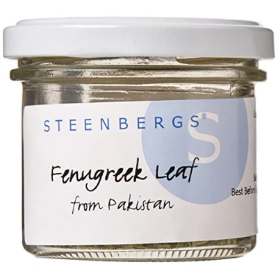 Image of Steenbergs Fenugreek Leaves Standard Jar 9g