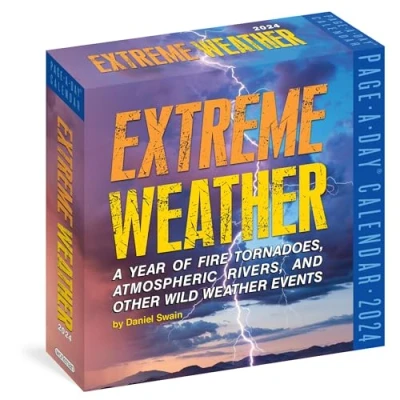 Image of Extreme Weather Page A Day Calendar 2024: Year of Fire Tornadoes, Atmospheric Rivers, and Other Wild Events