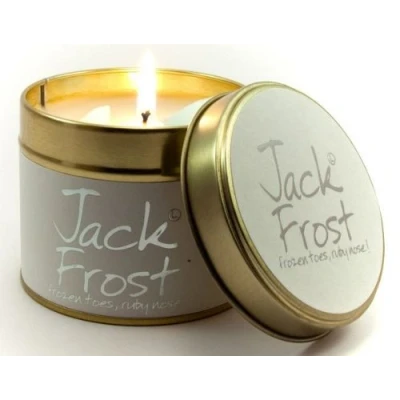 Image of Lily Flame Scented Candle in a Presentation Tin Jack Frost
