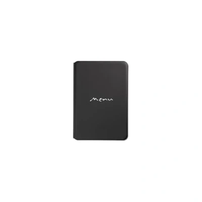 Image of I LOVE Menu Toscana Holder, PVC, Black, 23 x 16.2 0.7 cm