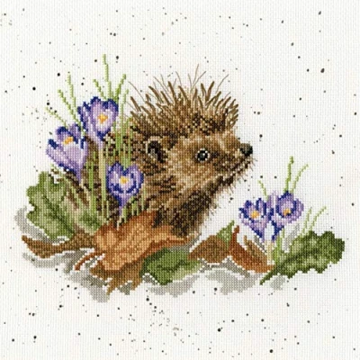 Image of Bothy Threads Cross Stitch Kit Wrendale Designs New Beginnings