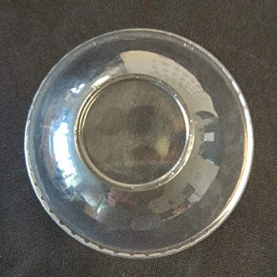 Image of Plastic Cup Lids for 9oz 12oz 16oz 20oz Clear Cups 95mm Dome and Straw Slot (Dome Lid No Hole, 100)