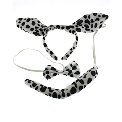 Image of Zac&#039;s Alter Ego Party Cosplay Costume Fancy Dress Instant Dalmatian Kit Ideal for World Book Day