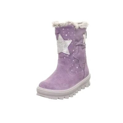 Image of Superfit Girl&#039;s FLAVIA warm gefütterte Gore Tex Stiefel, LILA/SILBER 8510