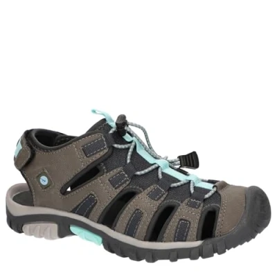 Image of HI TEC COVE Sport Womens Walking sandals, Women&#039;s, Size: 7, Grey/sprout Synthetics/textile