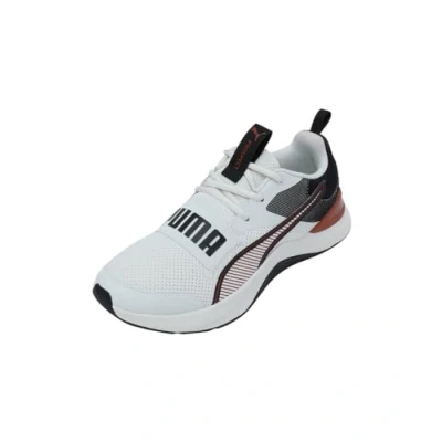 Image of Puma Prospect Unisex Training shoe, Size: 9, Vapor gray/mars red Textile/synthetics