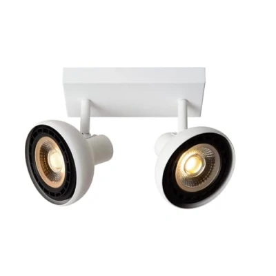 Image of Sensas Modern Ceiling spotlight 2xGU10 White