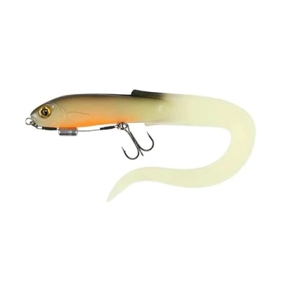 Image of Fox Rage Slick Eel Loaded Softbait 21cm (25g) #2 UV Hot Olive Shad