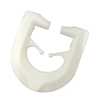 Image of DELFRA 100 T Gliders Curtain Hooks for Rails Colour: White
