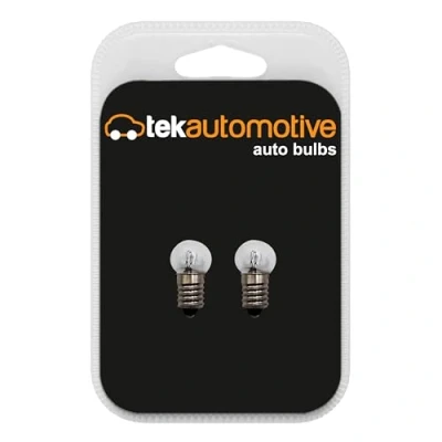 Image of Tek Automotive 862 12V 5W MES E10 208 Screw Bulbs Twin Pack