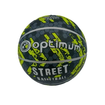 Image of Optimum STREET BASKETBALL BLACK/YELLOW SIZE 7