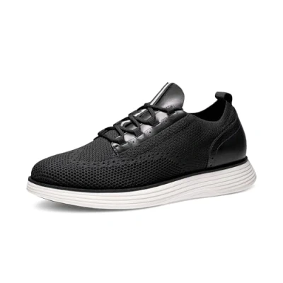Image of Bruno Marc Lace Up Comfortable Fashion Shoes,Size 9.5,Black,SBOX2414M