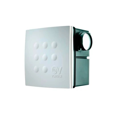 Image of Vortice 12017 Flush Mounted Duct Fan 110 m3/h Air Output, Micro 100 l ...