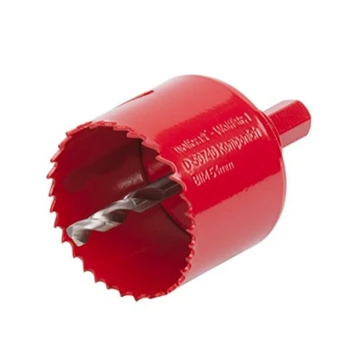 Image of wolfcraft Bi Metal Hole Saw I 5472000 for Drywall Materials, Wood, Plastics and Metals, Cutting Depth 40 mm