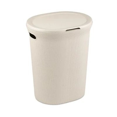 Image of TATAY Clothing Basket 40L Baobab, Polypropylene, Beige