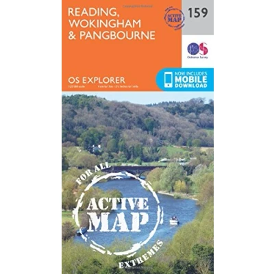 Image of Explorer Active 159 Reading, Wokingshire &amp; Pangbourne Map With Digital Version