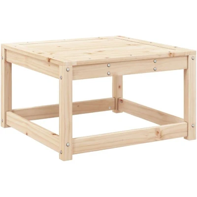 Image of vidaXL Garden Footstool Solid Wood Pine
