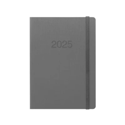 Image of Letts of London Memo A5 week to view 2025 diary concrete