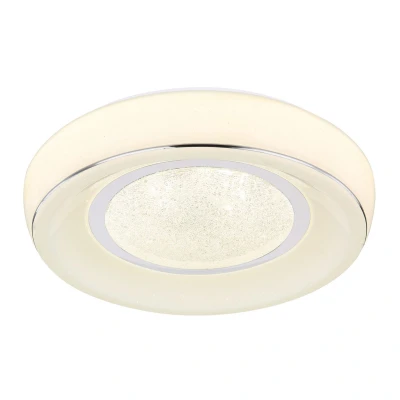 Image of Mickey Decorative Flush Ceiling Light White LED Dimmable 2700 6500K Remote Control