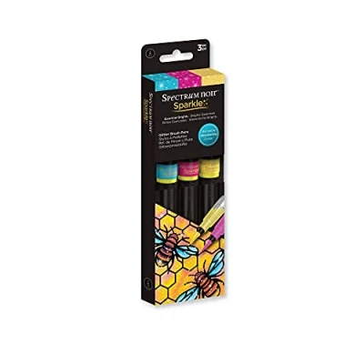 Image of Spectrum Noir Sparkle Pack of 3 Essential Brights, One Size