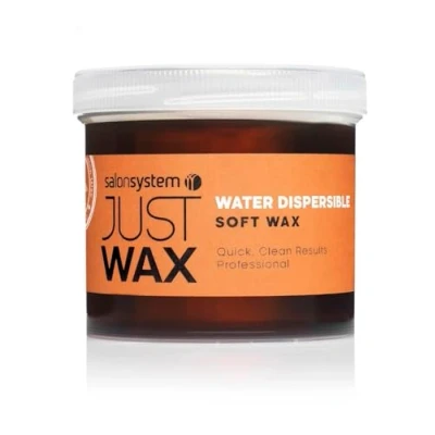 Image of Salon System Just Wax Water Dispersible Easy to Use Trouble Free 450g