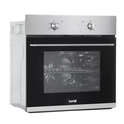 Image of Baridi 60cm Built In Five Function Fan Assisted Oven, 55L Capacity, Stainless Steel DH125