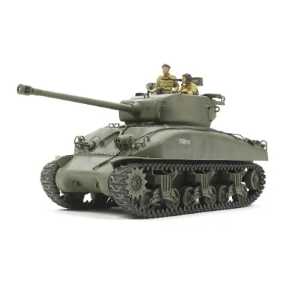 Image of Tamiya 300035322 Israeli Panzer M1 Super Sherman Tank Model Scale: 1: 35