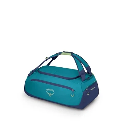 Image of Osprey Daylite Duffel 45 Convenient Functional Everyday Bag Travel Blue Spikemoss/Alkaline O/S