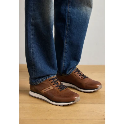 Image of BUGATTI Circo Mens Trainers 10 Cognac Leather