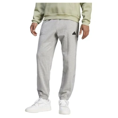 Image of adidas Men&#039;s Brand Love French Terry Pant, MEGREYHTR, M