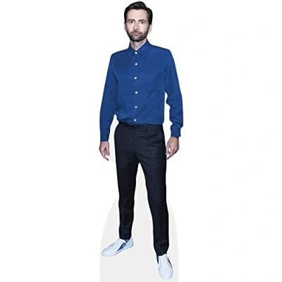 Image of David Tennant (Blue Suit) Mini Size Cutout