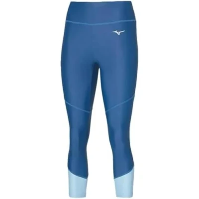 Image of Mizuno Women&#039;s Core 3/4 Tight Running, Copen Blue, XS