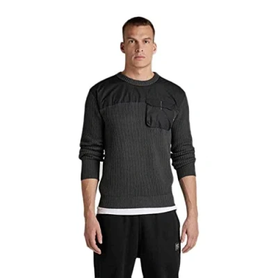Image of G STAR RAW Men&#039;s Unisex Army Knit, Grey (cloack D21955 C868 5812), XL