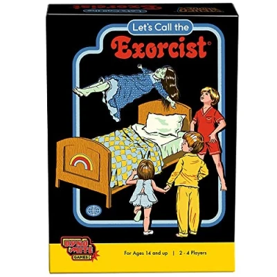 Image of Cryptozoic Entertainment Let’s Call the Exorcist (Steven Rhodes Games Vol. 2) Card Game Ages 14+ 4 8 Players 15 Minutes Playing Time